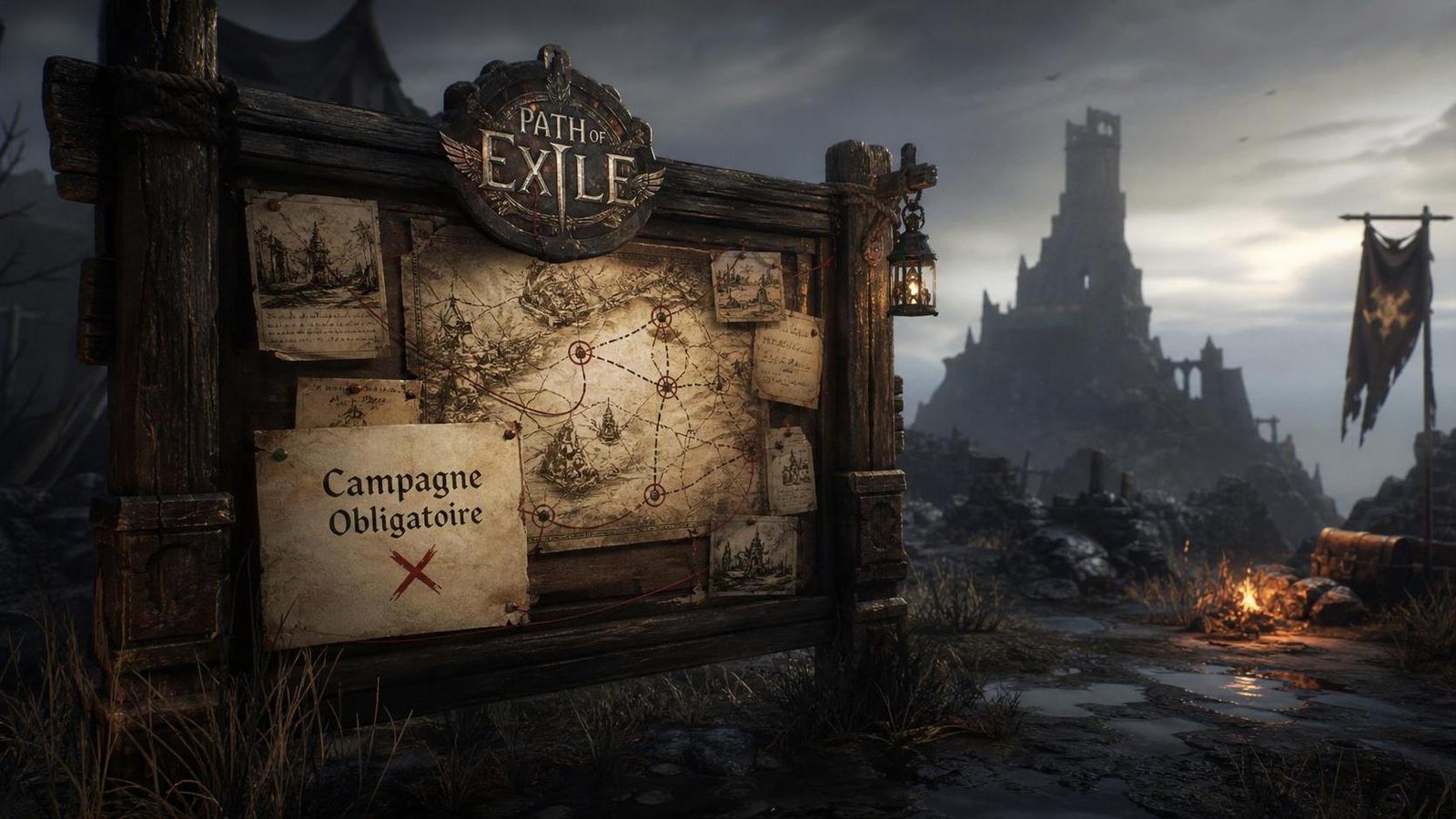 Illustration éditoriale de Path of Exile: pas de skip de campagne malgré facilitation des débuts
