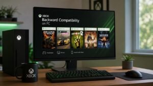 Illustration éditoriale de XBOX Backward Compatibility on PC : jouez à plus de jeux partout