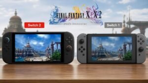 Illustration éditoriale de Final Fantasy X | X-2 Remaster : comparatif Switch 2 vs Switch 1