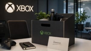 Illustration éditoriale de Xbox : le nouveau VP ingénierie démissionne après 2 mois