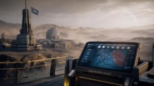 Illustration éditoriale de ZeroSpace mêle RTS-RPG et Guerre Galactique façon Helldivers 2, mais flatte les streamers