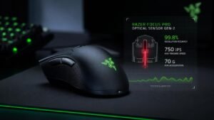 Illustration éditoriale de We now have independent testing confirme la techno capteur Razer