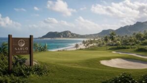 Illustration éditoriale de Forza Horizon 6 : où trouver le parcours de golf Naruo