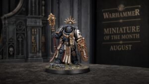 Illustration éditoriale de Warhammer: miniature du mois d’août et pièce de collection dévoilées