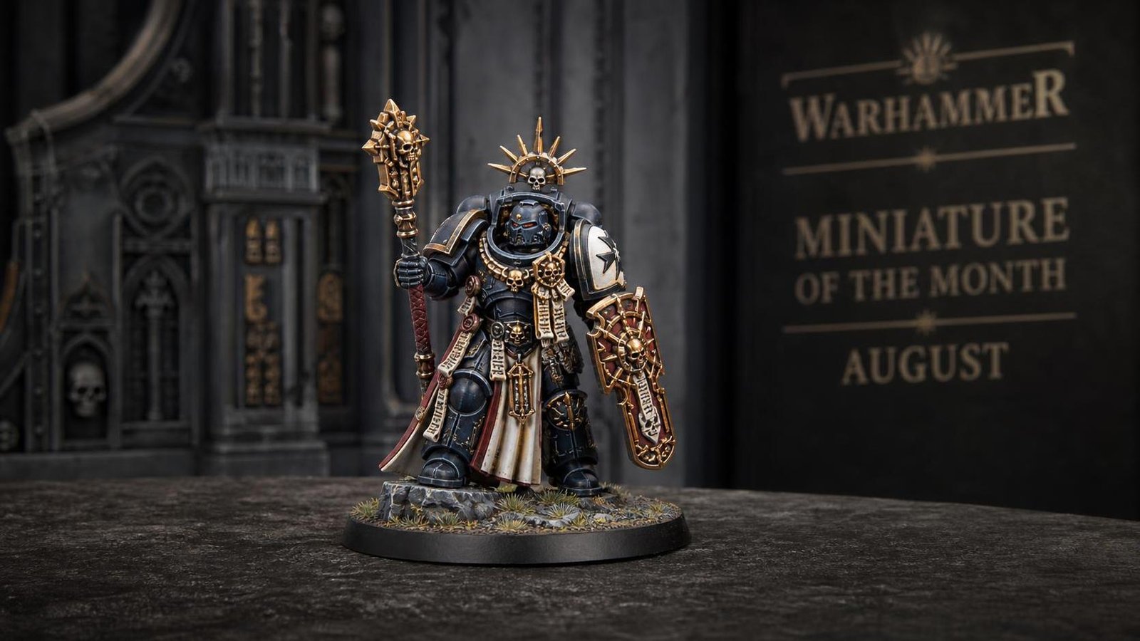 Illustration éditoriale de Warhammer: miniature du mois d’août et pièce de collection dévoilées