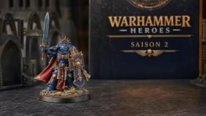 Illustration éditoriale de Warhammer Heroes dévoile sa nouvelle saison de figurines