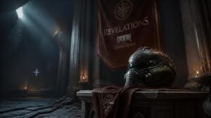 Illustration éditoriale de Doom: The Dark Ages se relève grâce à l’extension Revelations