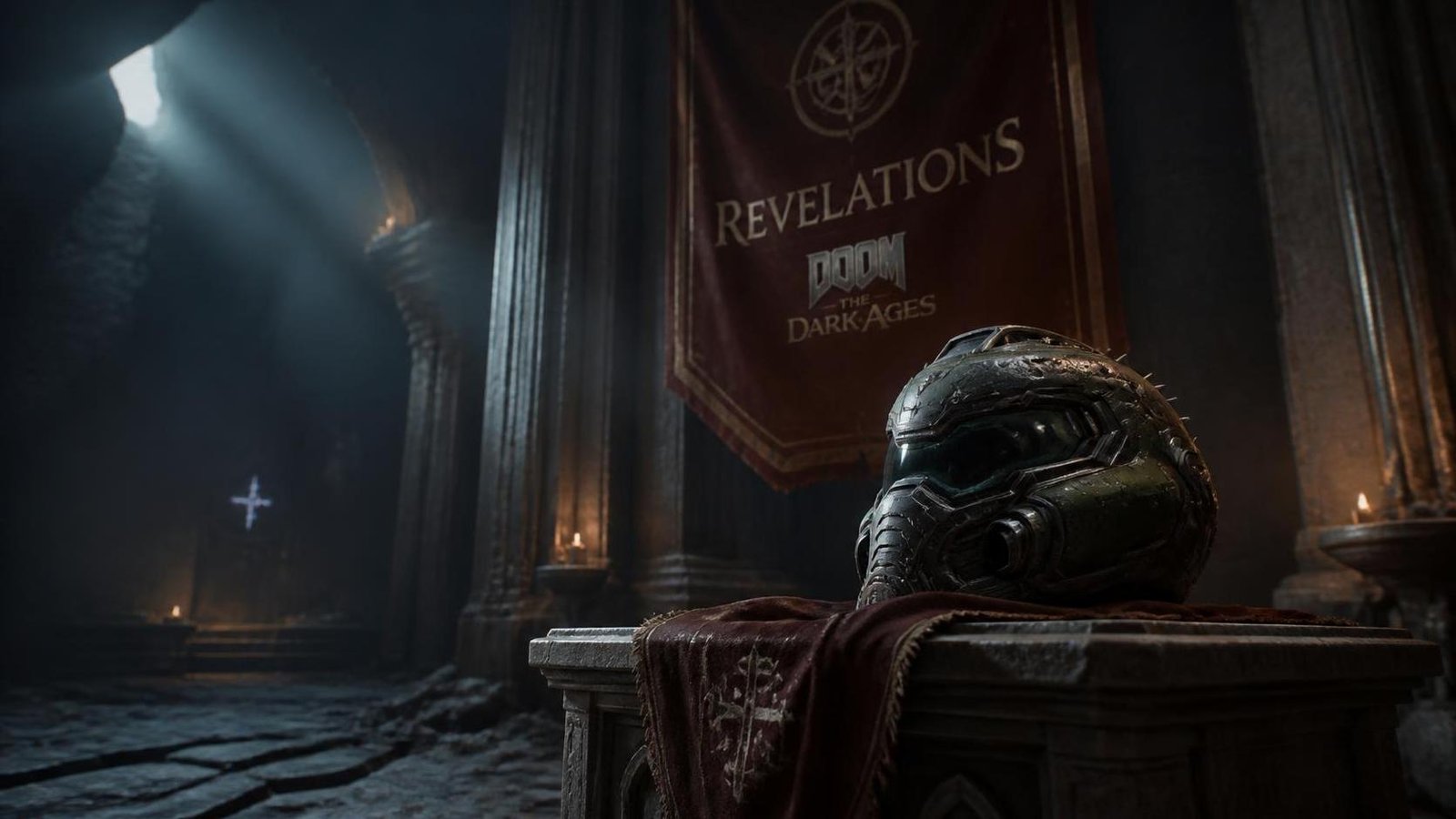 Illustration éditoriale de Doom: The Dark Ages se relève grâce à l’extension Revelations