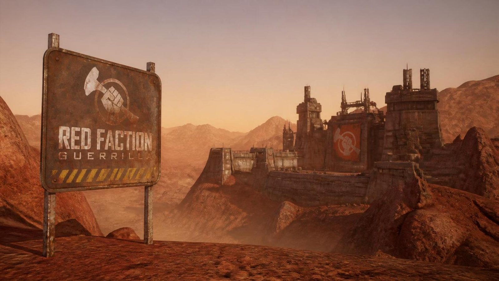 Illustration éditoriale de Red Faction: Guerrilla Re-Mars-tered : destruction au sommet