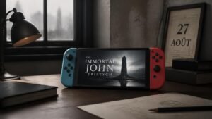 Illustration éditoriale de The Immortal John Triptych arrive le 27 août sur Switch 1/2