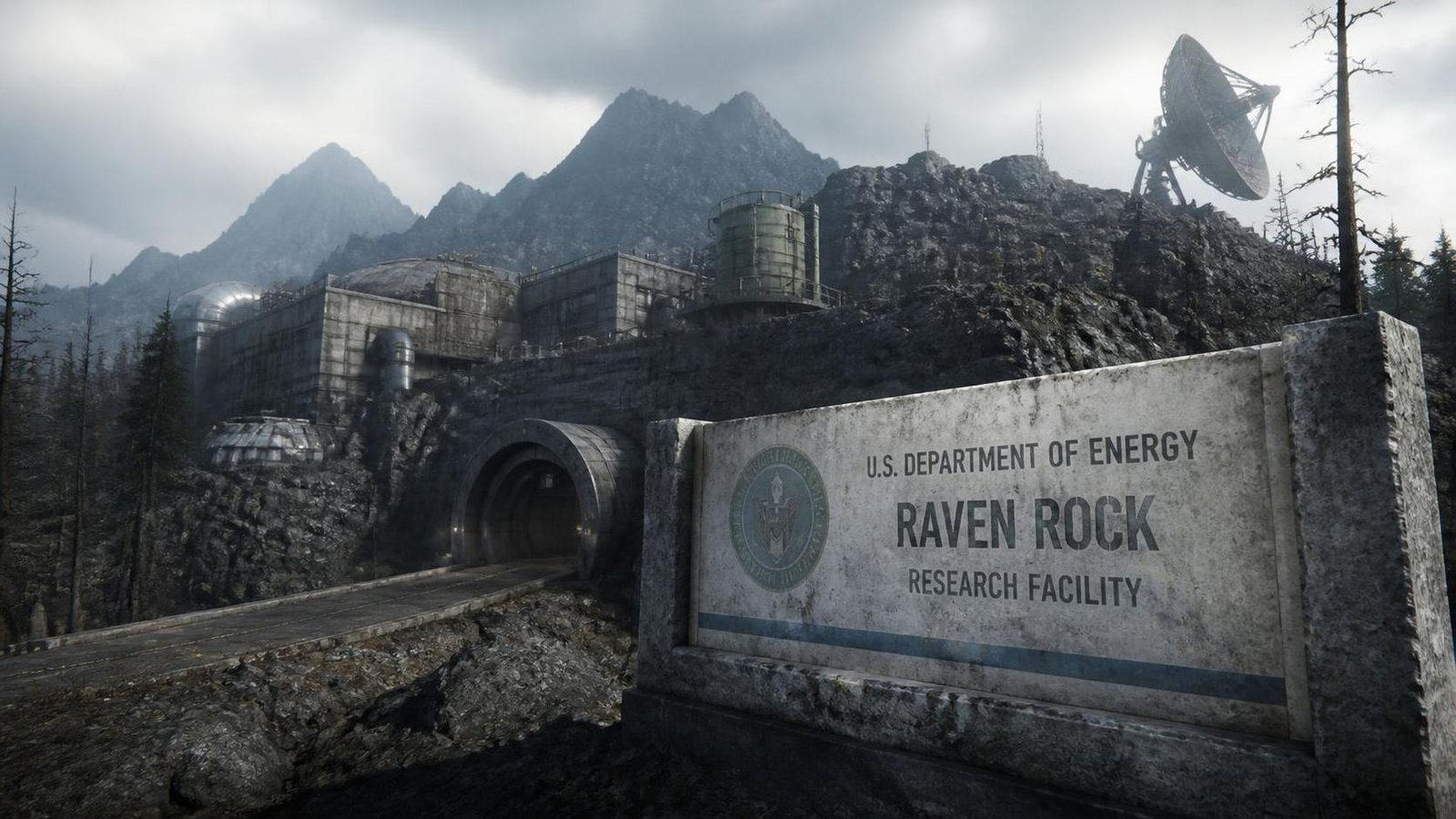 Illustration éditoriale de Fallout 76 explore Raven Rock, préquelle à Fallout 3 en 2025