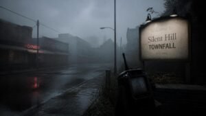 Illustration éditoriale de Silent Hill: Townfall arrive le 24 septembre sur PS5 avec combat à la première personne et techno rétro