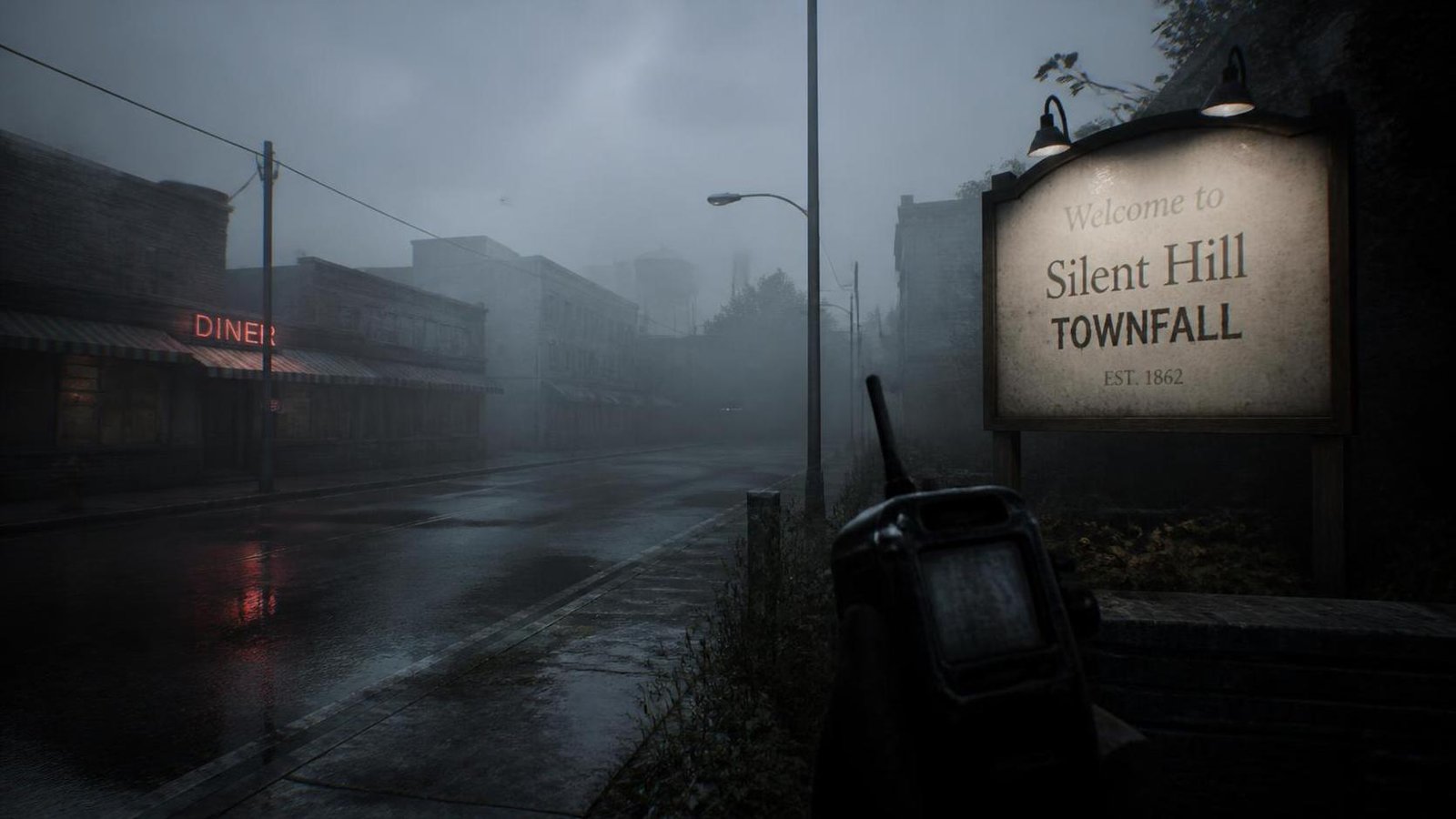 Illustration éditoriale de Silent Hill: Townfall arrive le 24 septembre sur PS5 avec combat à la première personne et techno rétro
