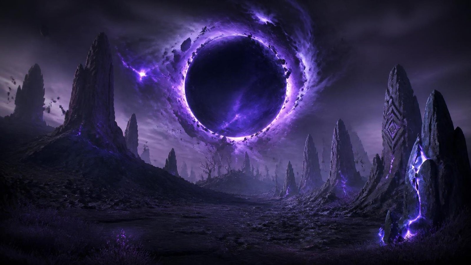 Illustration éditoriale de Final Fantasy XIV : nouvelle zone avec void terrifiant