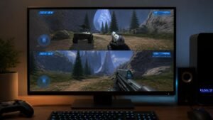 Illustration éditoriale de Halo: Combat Evolved PC obtient le split-screen grâce à un mod