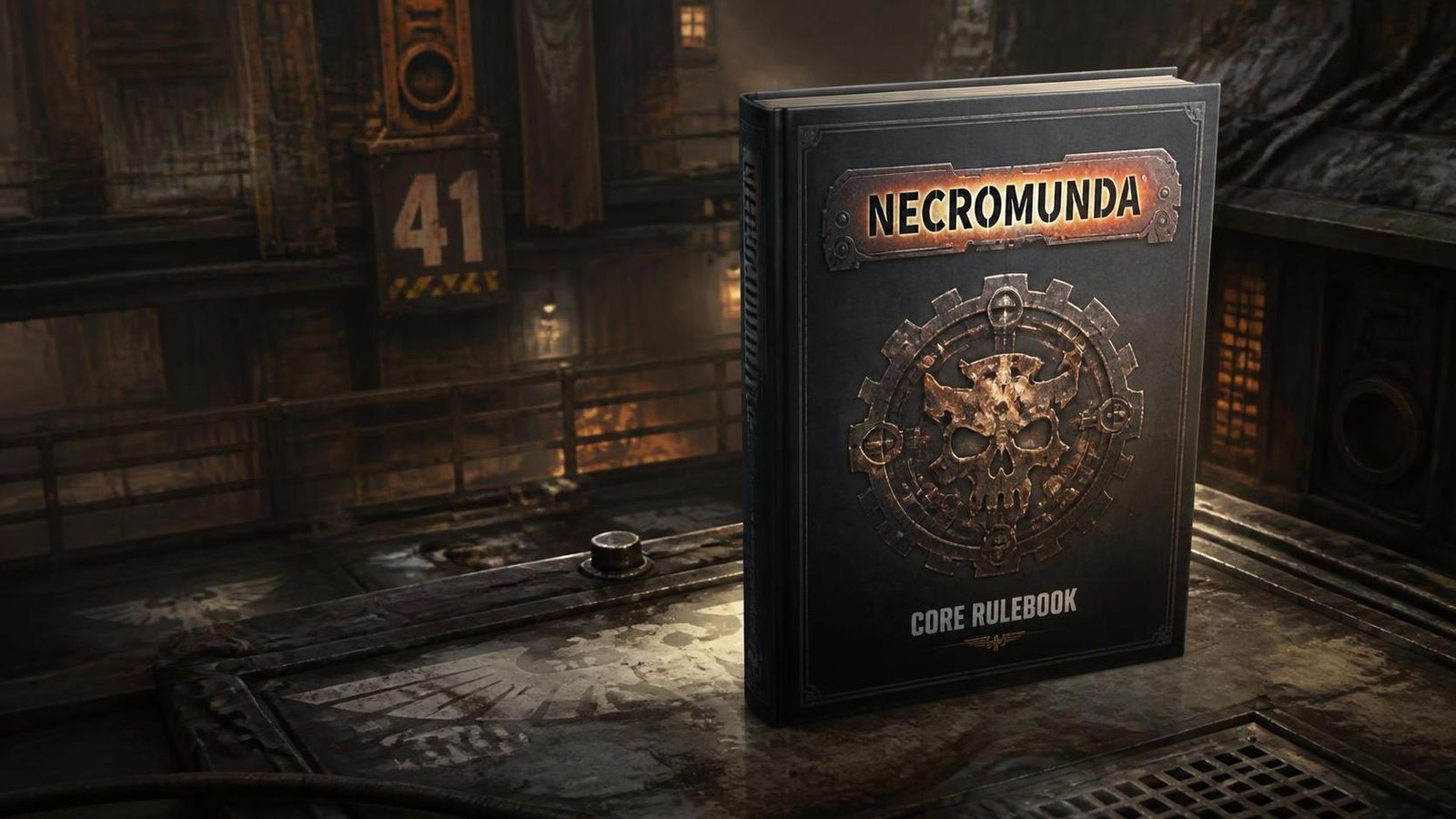 Illustration éditoriale de Necromunda nouvelle édition : découvrez l’art du Core Rulebook
