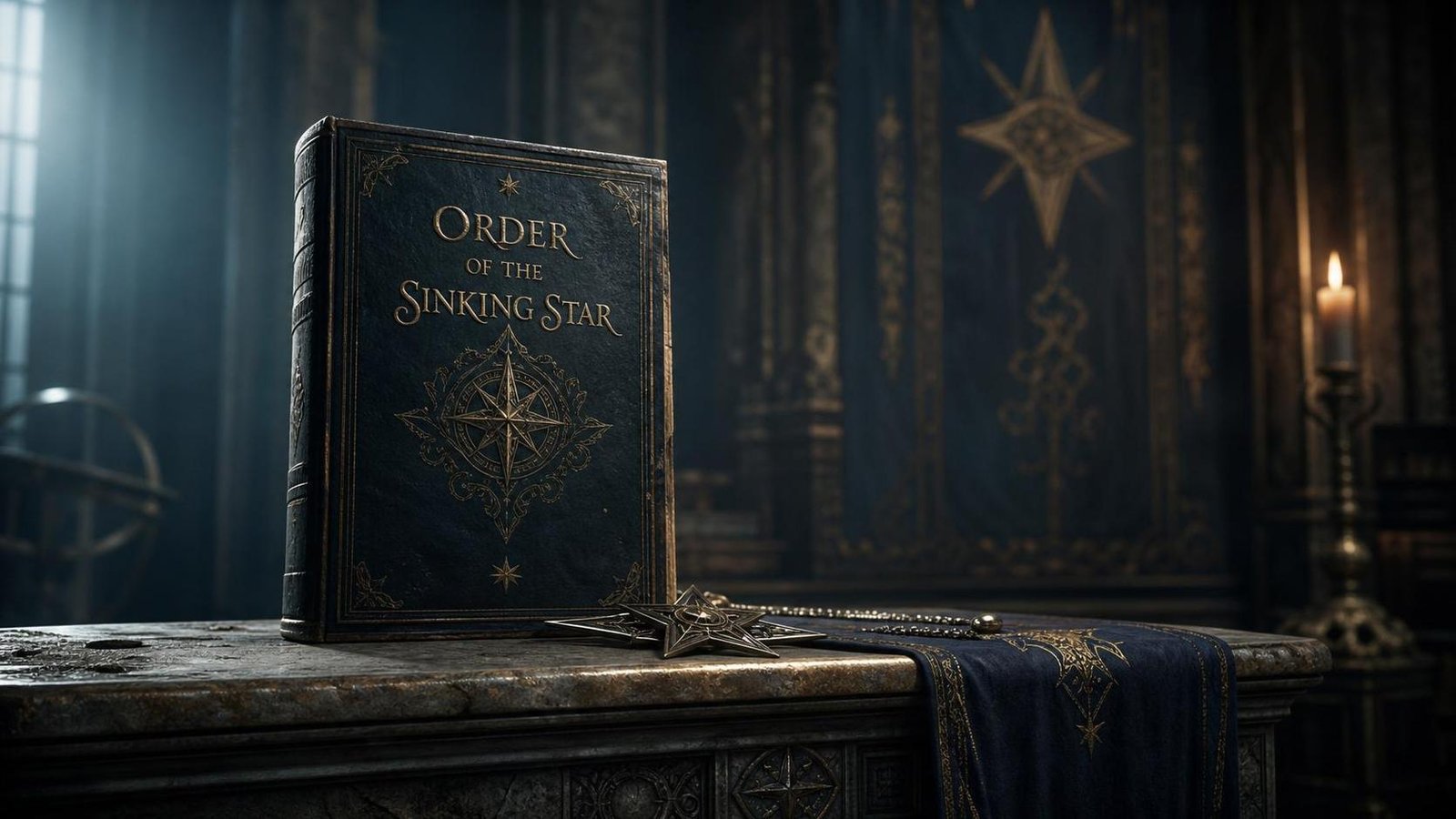 Illustration éditoriale de Order of the Sinking Star arrive sur PS5 cette année, par Thekla