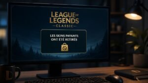 Illustration éditoriale de League of Legends Classic: Riot retire les skins payants après tollé