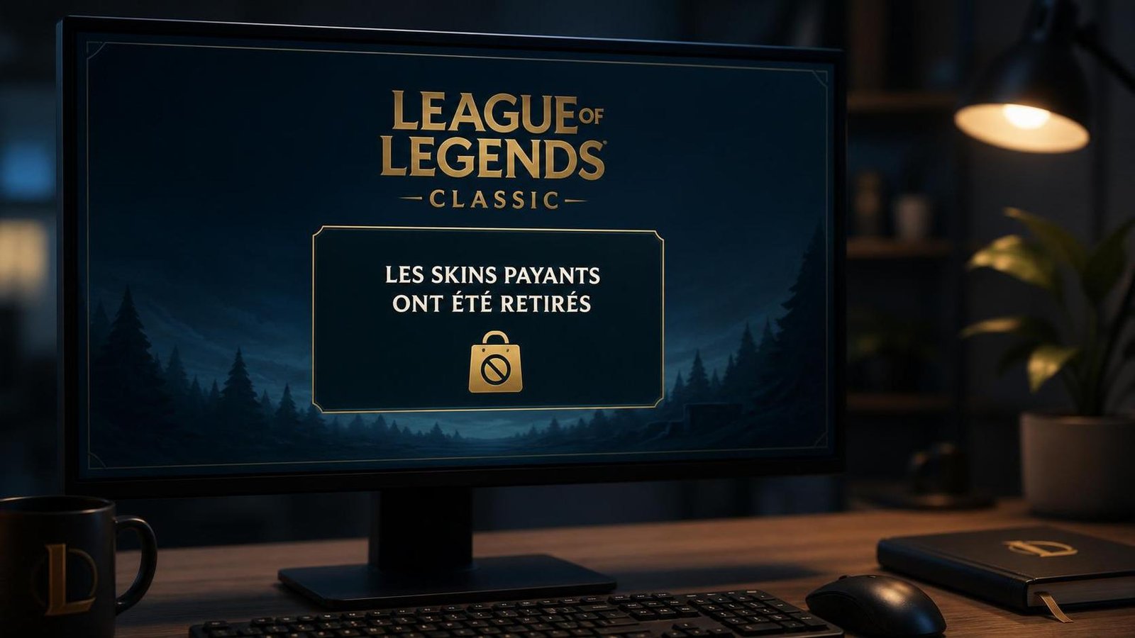 Illustration éditoriale de League of Legends Classic: Riot retire les skins payants après tollé