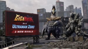 Illustration éditoriale de GigaBash : le DLC Ultraman Zero ajoute deux nouveaux rivaux
