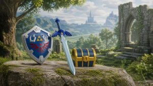 Illustration éditoriale de The Legend of Zelda : Hasbro dévoile sa nouvelle gamme de jouets