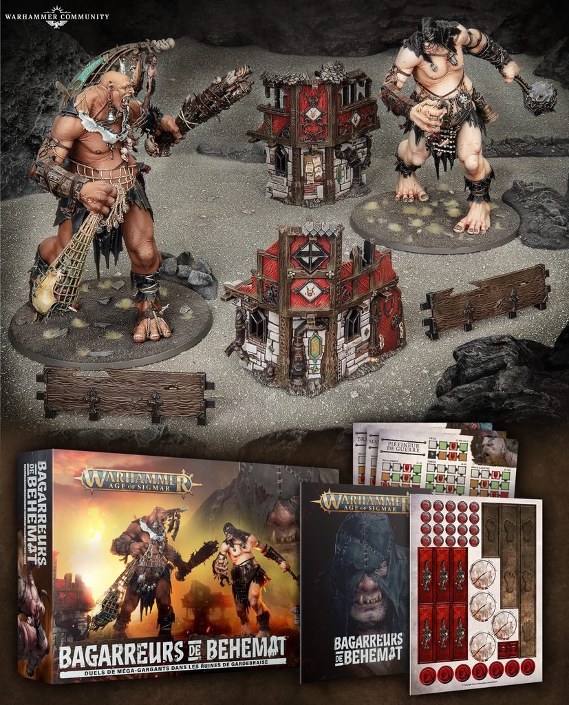 Brawlers of Behemat : deux Mega-Gargants s affrontent dans un nouveau jeu Warhammer autonome