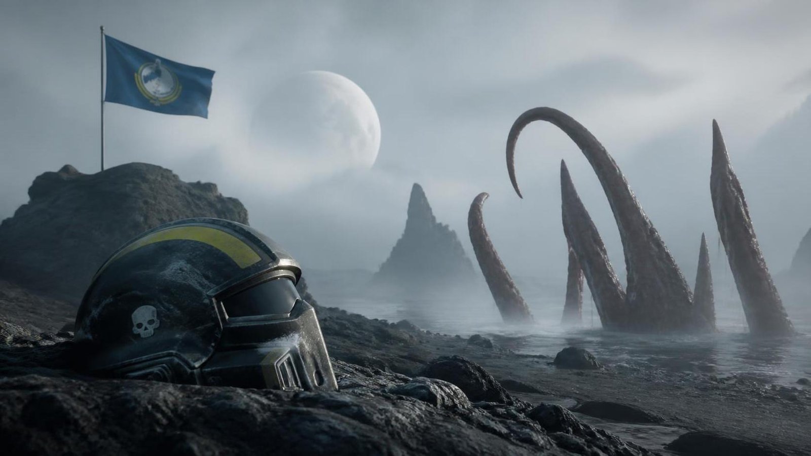 Illustration éditoriale de Helldivers 2 : un gros ajout arrive la semaine prochaine, le calamar revient