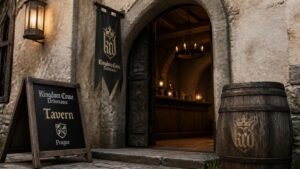 Illustration éditoriale de Kingdom Come: Deliverance ouvre un bar médiéval à Prague