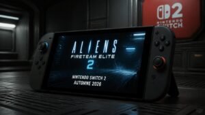 Illustration éditoriale de Aliens: Fireteam Elite 2 arrive sur Switch 2 à l’automne 2026