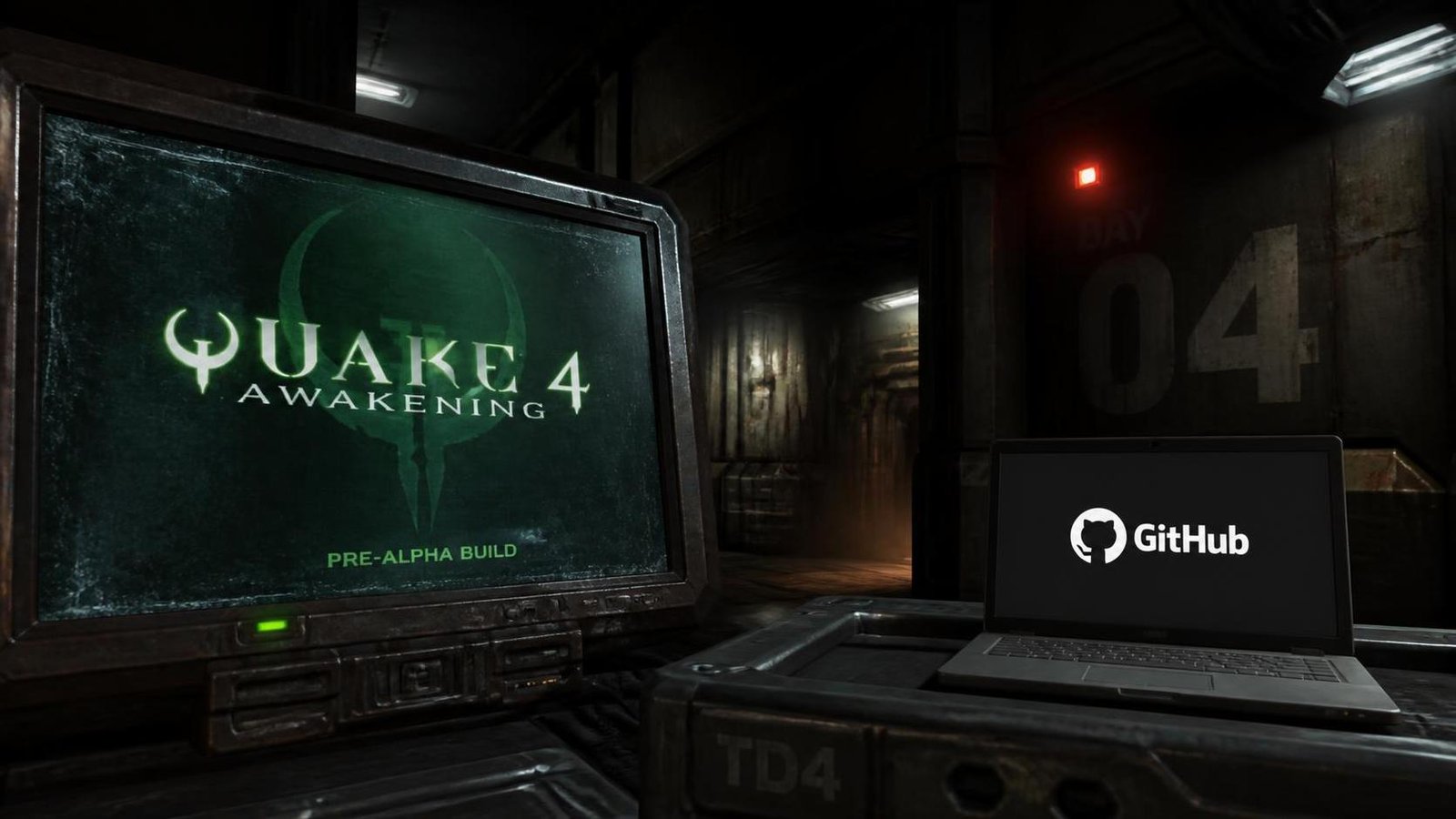 Illustration éditoriale de Quake 4: Awakening refait surface, version annulée publiée sur GitHub