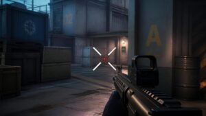 Illustration éditoriale de Hit Markers Are an FPS Crutch : les hit markers trop utilisés
