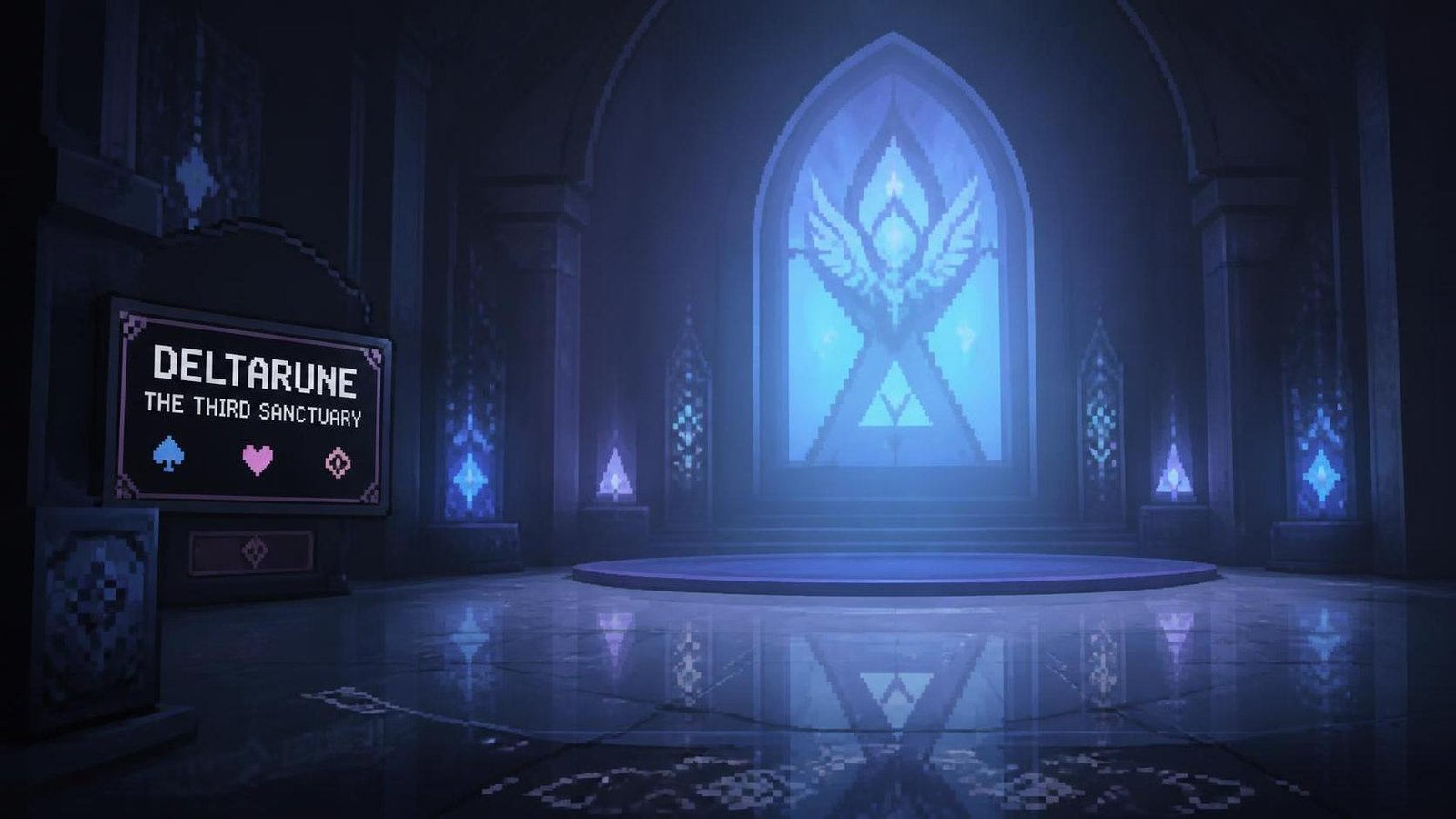 Illustration éditoriale de Deltarune : The Third Sanctuary, un défi rythmique marquant