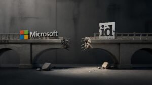 Illustration éditoriale de id Software : Microsoft a brûlé des ponts, « ne comprend pas les jeux »