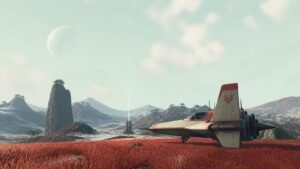 Illustration éditoriale de No Man’s Sky 2016 séduit encore Sean Murray pour son charme