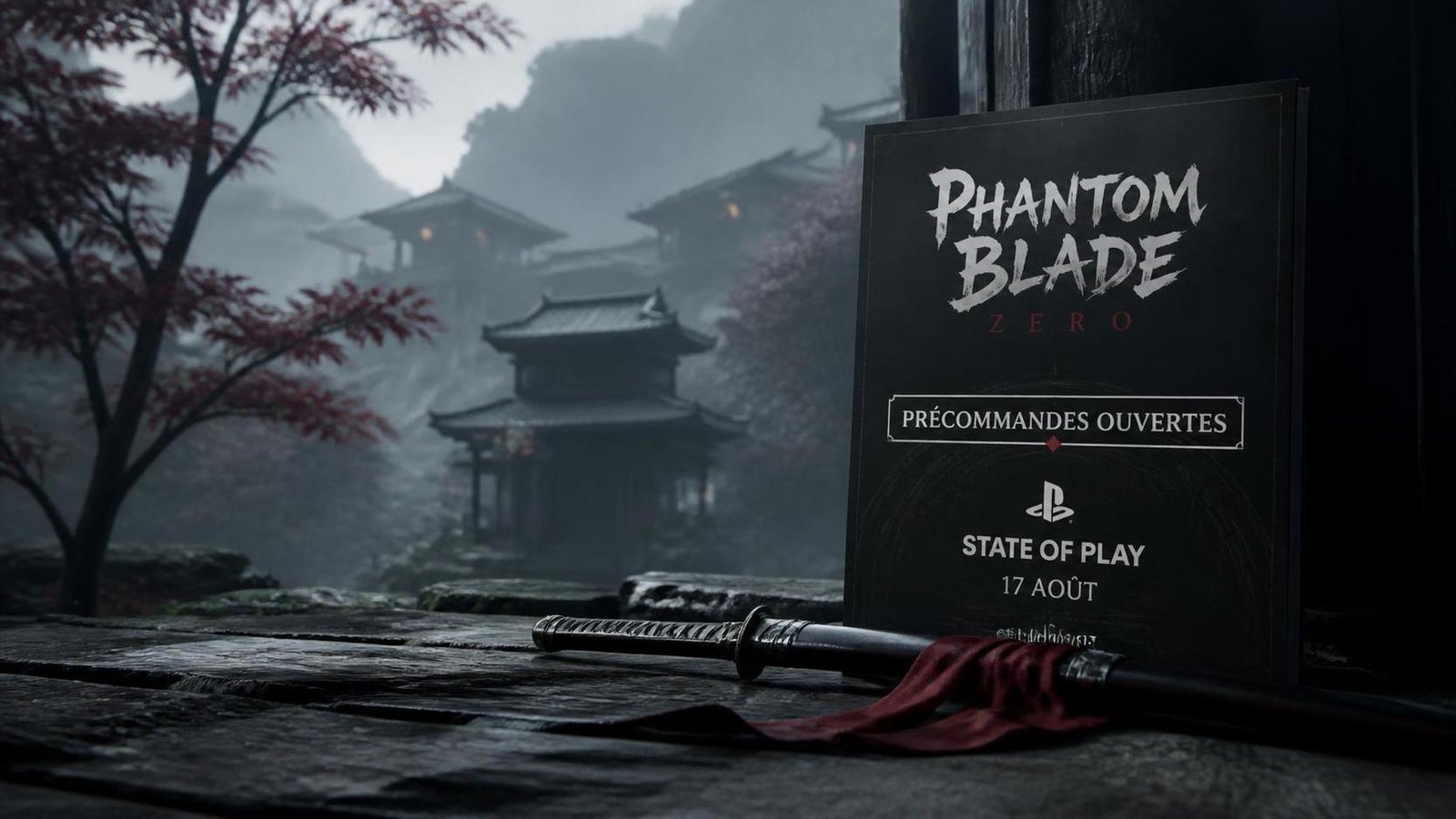 Illustration éditoriale de Phantom Blade Zero : précommandes ouvertes et State of Play le 17 août