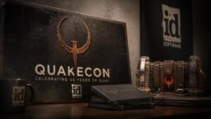 Illustration éditoriale de QuakeCon réunit l’équipe d’id Software : week-end mémorable sur Quake