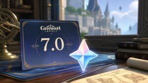 Illustration éditoriale de Genshin Impact 7.0 : tous les codes du livestream et Primogems