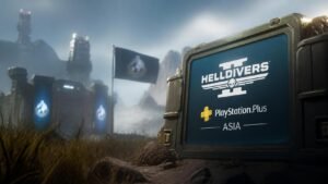 Illustration éditoriale de Helldivers 2 arrive au PS Plus en Asie, mise à jour Devoid of Liberty