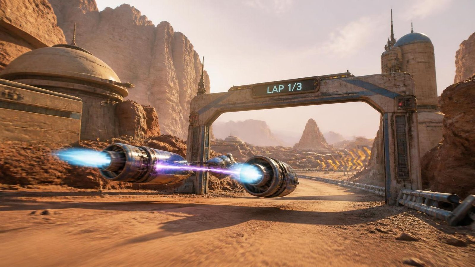 Illustration éditoriale de Star Wars: Galactic Racer présente un roguelike solo malin et addictif