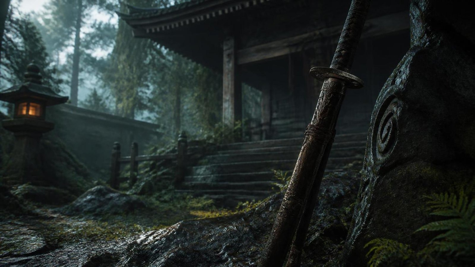 Illustration éditoriale de Onimusha: Way of the Sword en une de PC Gamer, poster A1 et Top 100