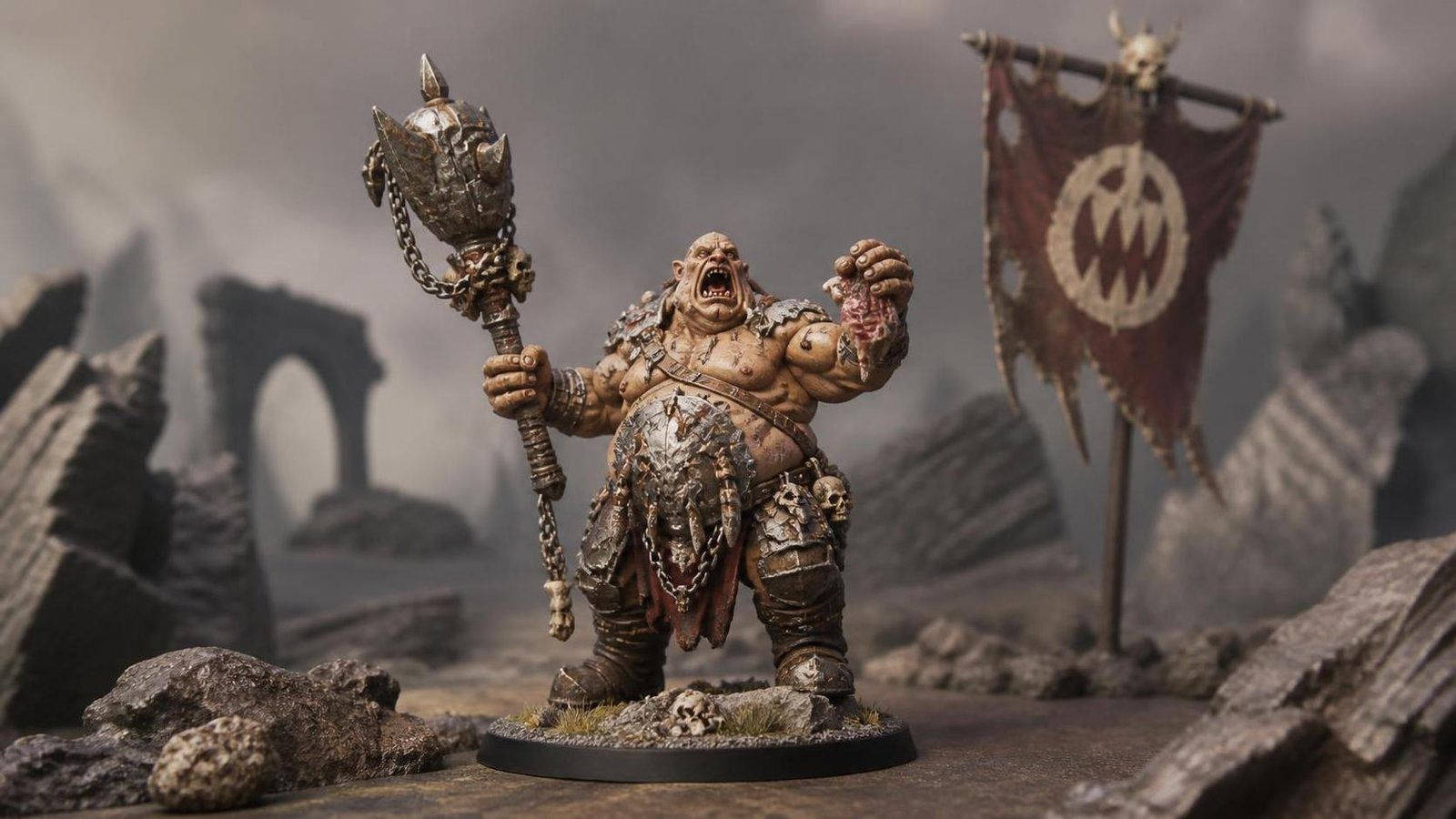 Illustration éditoriale de Warhammer Age of Sigmar : précommandes Ogor Mawtribes disponibles