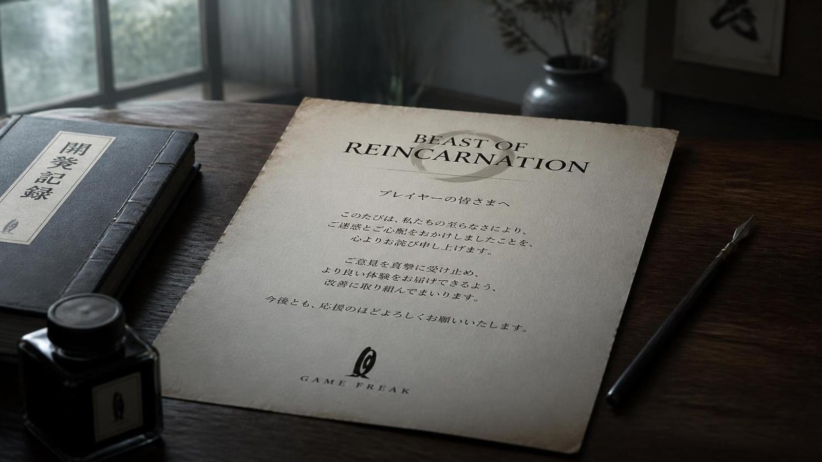Illustration éditoriale de Beast of Reincarnation : le directeur s’excuse, Game Freak promet des améliorations
