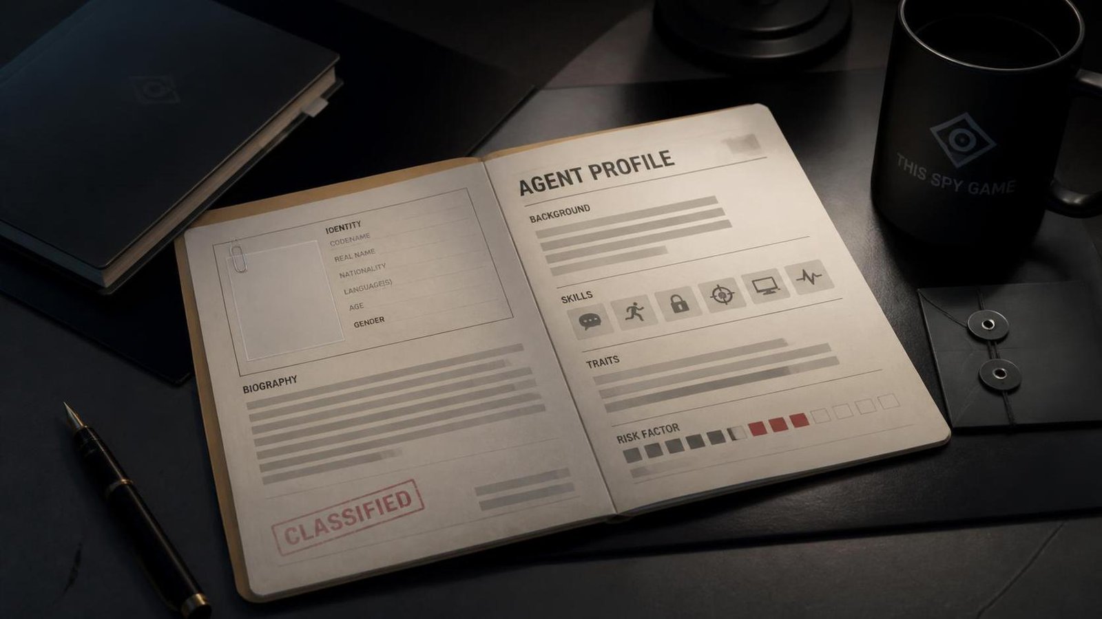 Illustration éditoriale de This Spy Game annonce une création de personnages décisive et mortelle