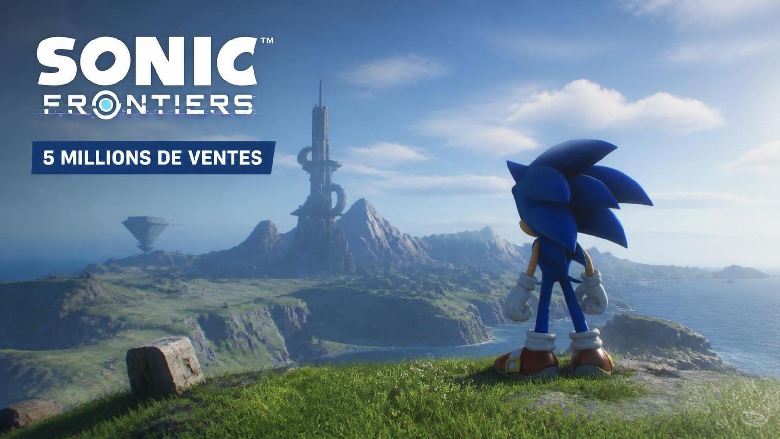 Illustration éditoriale de Sonic Frontiers dépasse 5 millions de ventes, bonus Sega