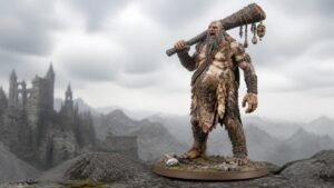 Illustration éditoriale de Warhammer Age of Sigmar: nouvelles figurines géantes Sons of Behemat