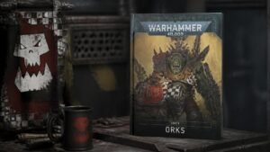 Illustration éditoriale de Warhammer 40,000: Codex Orks ajoute 15 détachements Waaagh!