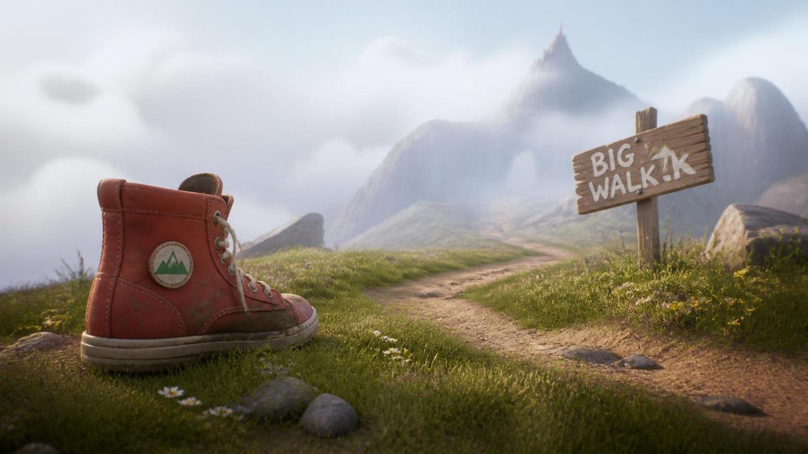 Illustration éditoriale de Big Walk : aventure coop unique qui peine sur Switch 2
