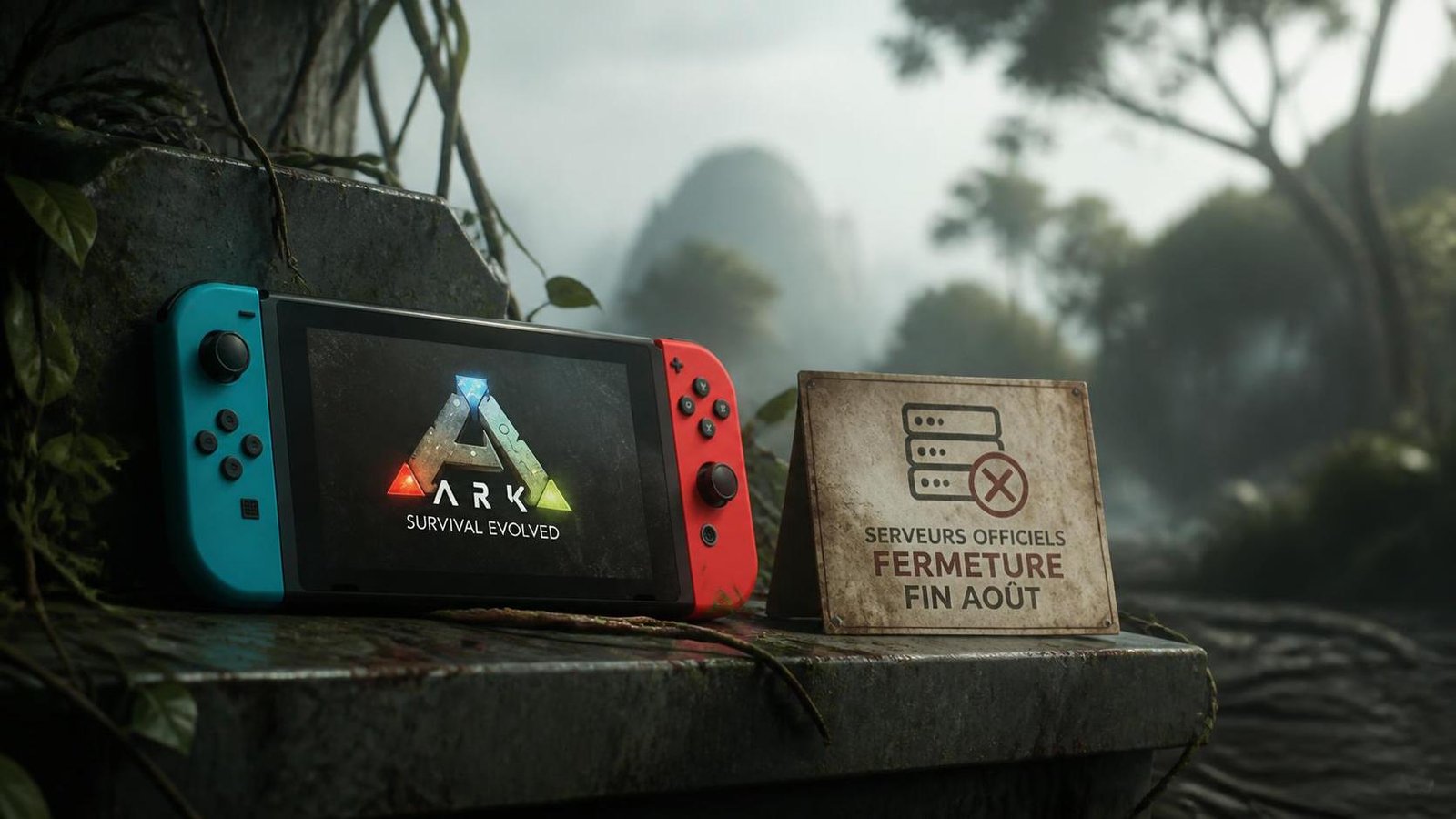 Illustration éditoriale de ARK: Survival Evolved ferme ses serveurs officiels Switch fin août