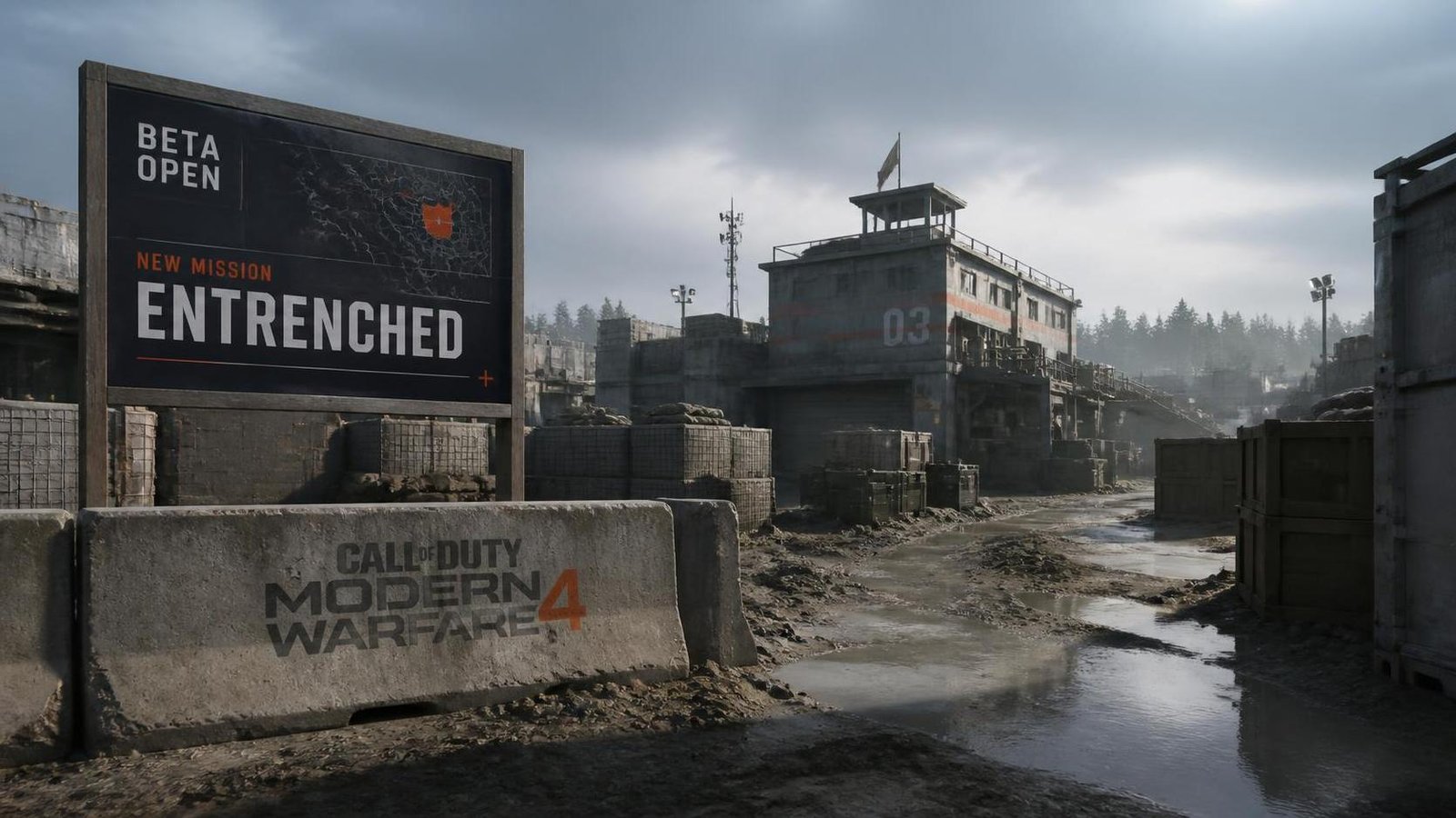 Illustration éditoriale de Call of Duty: Modern Warfare 4 ajoute la mission Entrenched dans sa bêta ouverte