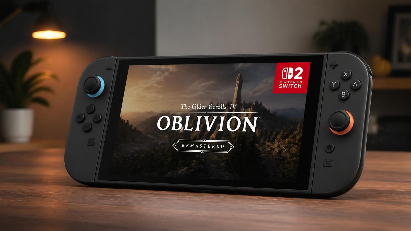 Illustration éditoriale de Oblivion Remastered sur Switch 2 : belles améliorations, performances frustrantes